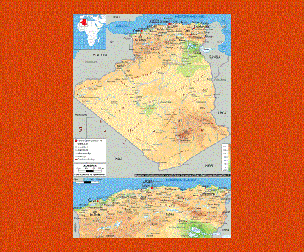 Maps of Algeria | Collection of maps of Algeria | Maps of Africa | GIF ...