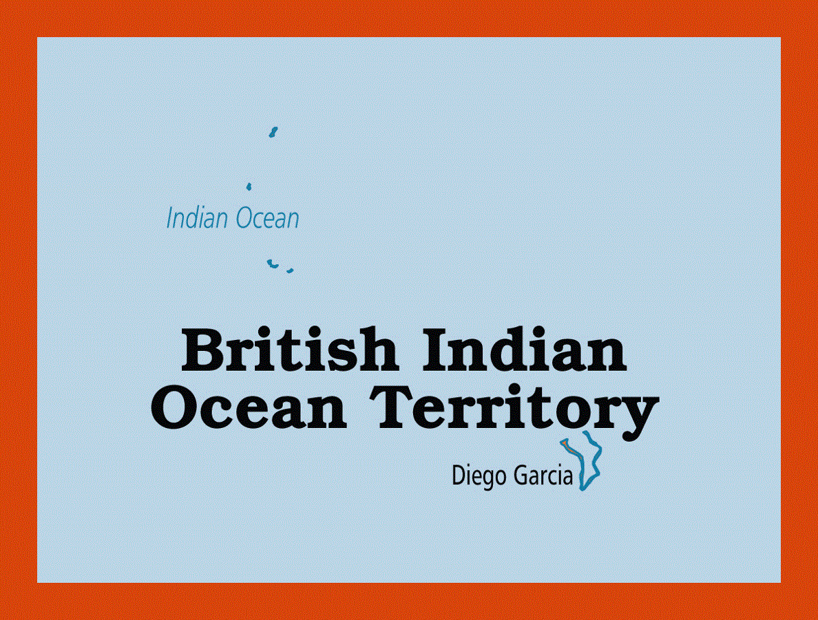 Map of British Indian Ocean Territory