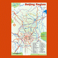 Map Of Beijing Region Thumbnail 