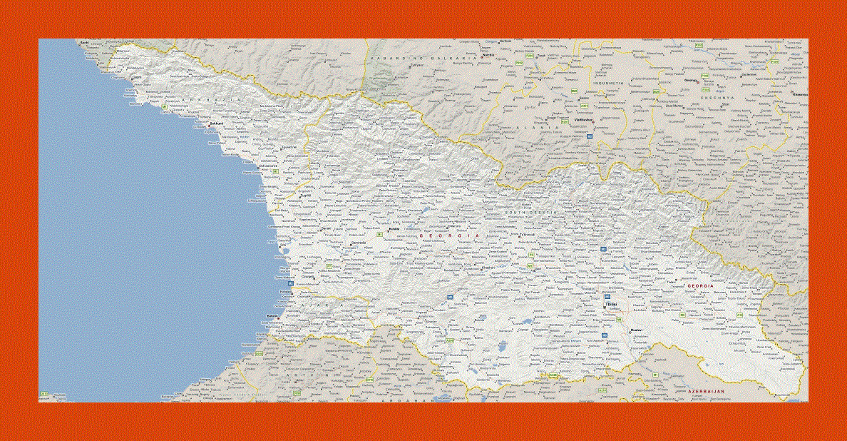 Map of Georgia