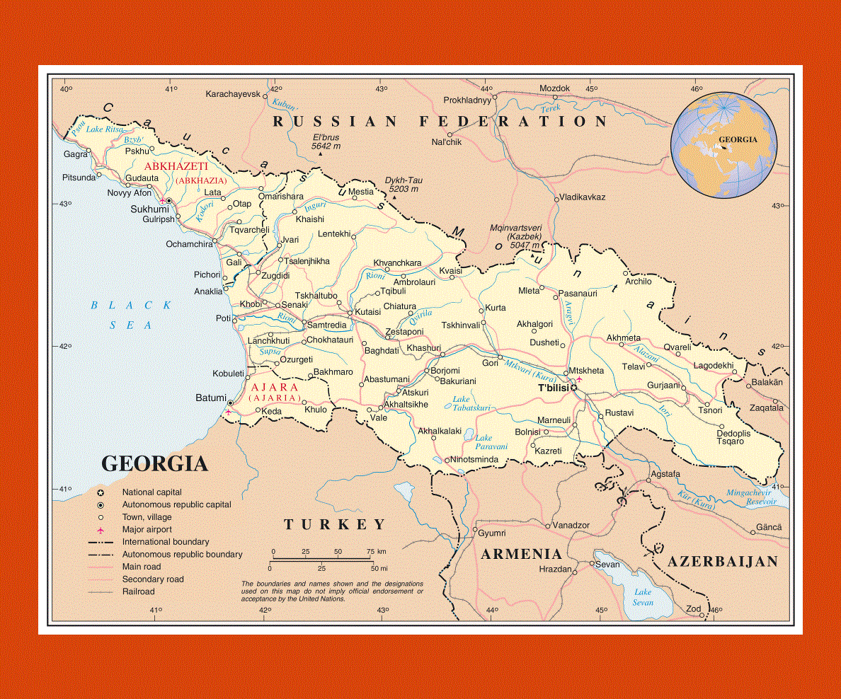 Политическая карта Грузии. Карта Грузии с городами. Границы Грузии на карте. Муниципалитеты Грузии на карте. Сайты грузии на русском языке
