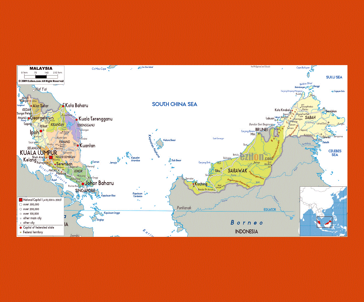  Map  Malaysia  Dan Indonesia  Maps  of the World