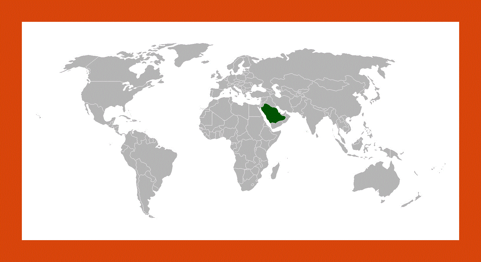south arabia map