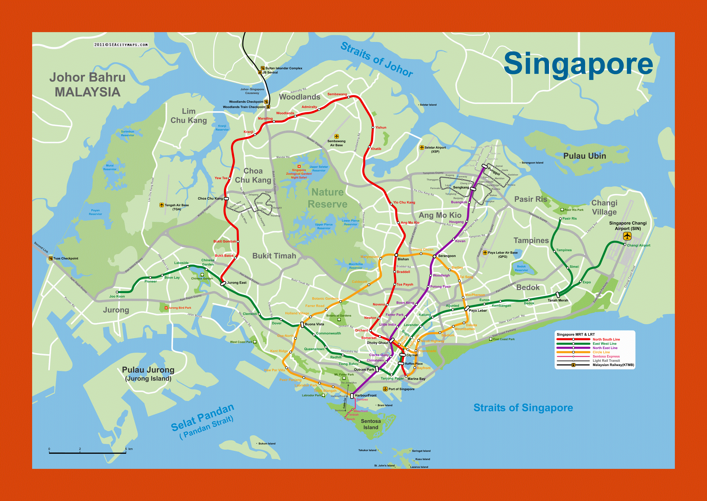 Singapore Map 87 