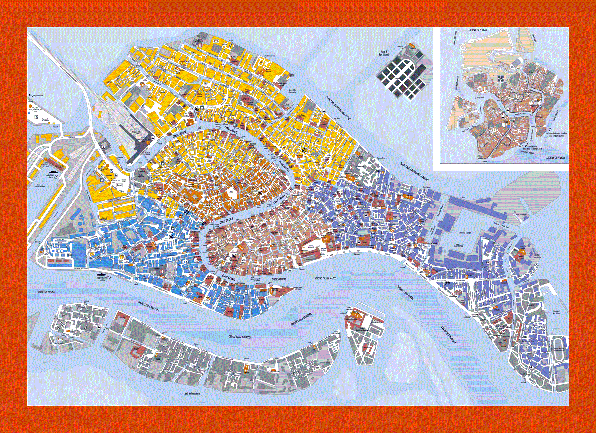 Map of Venice